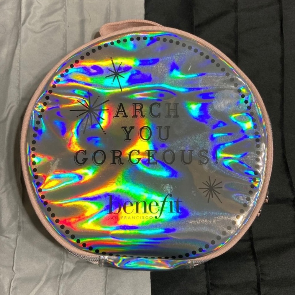 BENEFIT HOLO MAKEUP BAG!!!